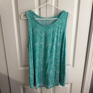 Apt 9 blue white tank size XXL